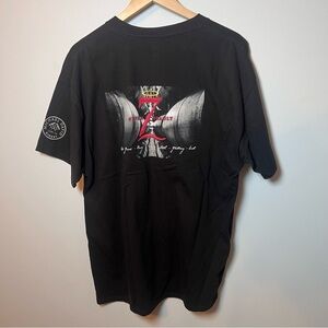 Michael David Winery's Graphic Black T-Shirt Men’s XL “Seven Deadly Zins" Wine